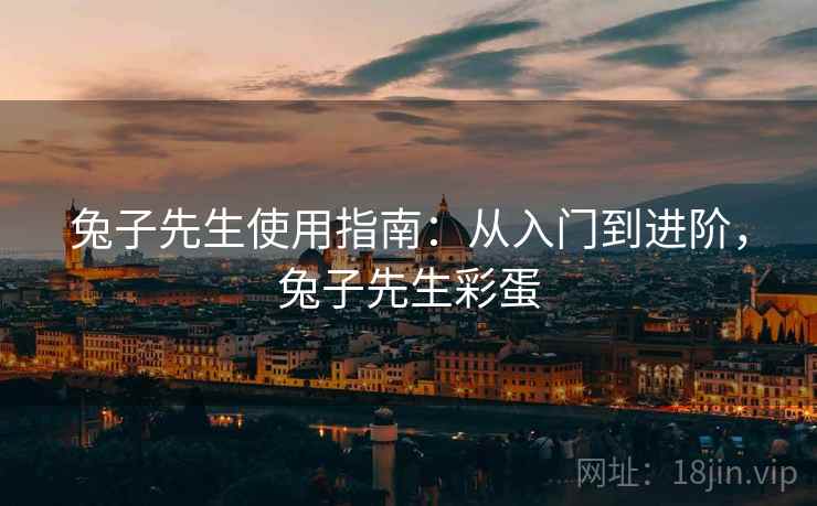 兔子先生使用指南:从入门到进阶,兔子先生彩蛋 第1张 兔子先生使用指南:从入门到进阶,兔子先生彩蛋 第1张