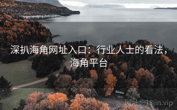 深扒海角网址入口：行业人士的看法，海角平台  第2张